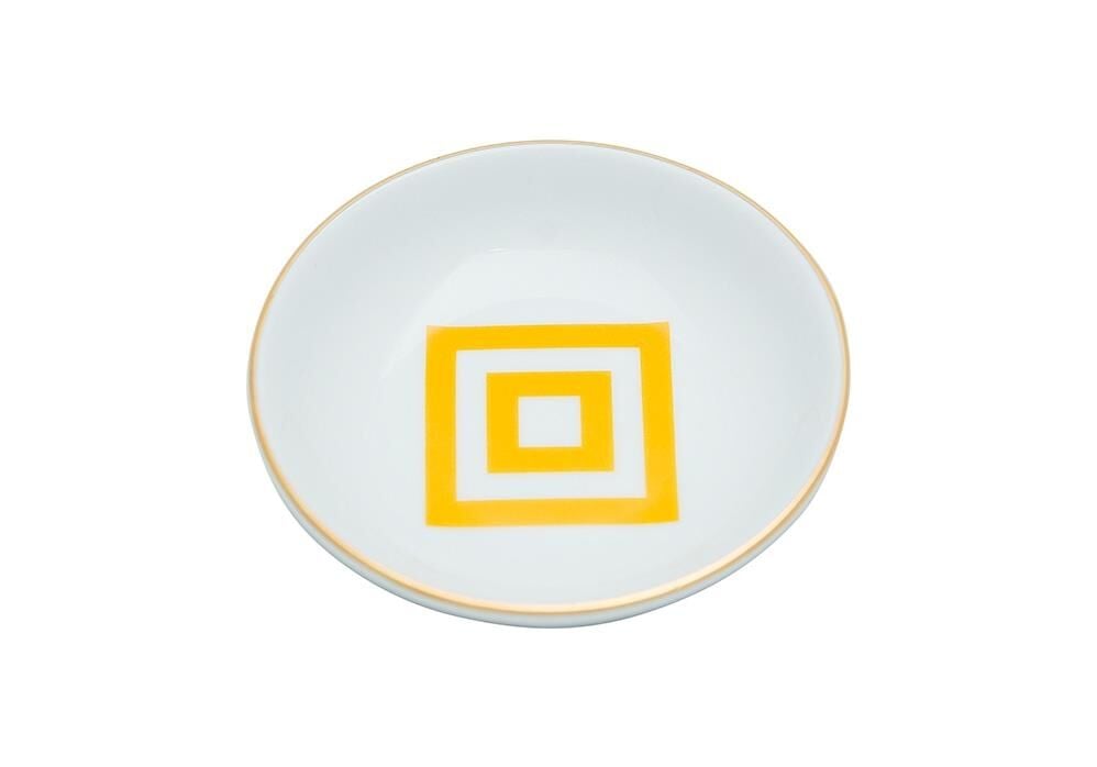 Porland Morocco Desen4 Sarı Mini Kase 10cm