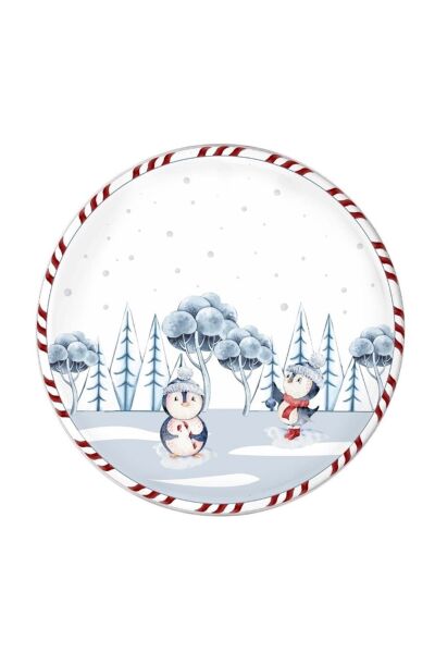 The Mia Penguin Servis Tabağı 6'lı Seti 26 cm