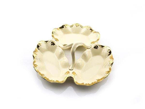 Wanelli 17744-G Golden Rey 29 cm 3 Bölmeli Tabak