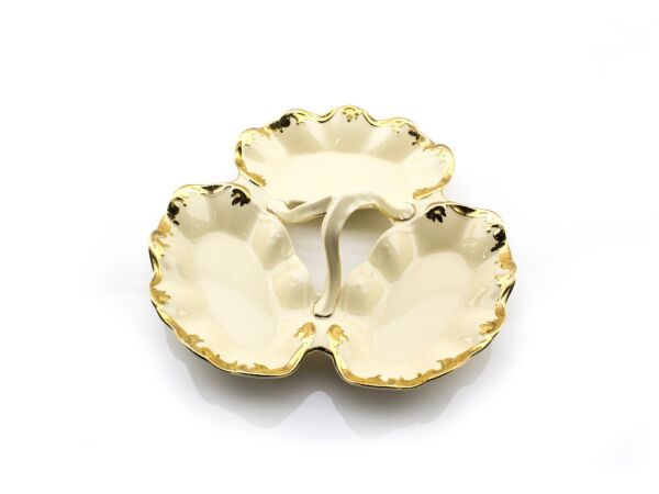 Wanelli 17744-G Golden Rey 29 cm 3 Bölmeli Tabak