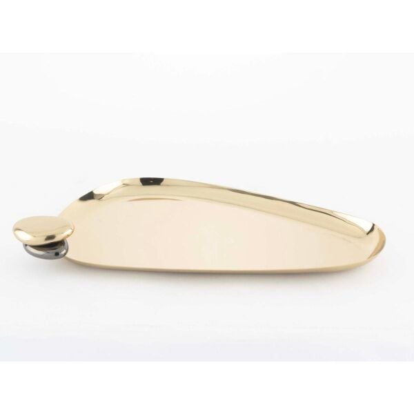 Mikasa Moor Gold Çakıl Taşı Vurgulu Tepsi 30x17cm