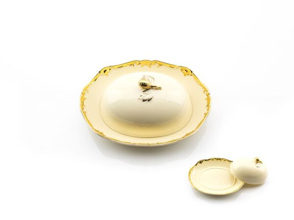 Wanelli 17882-G Golden Rey 20 cm Kapaklı Tabak