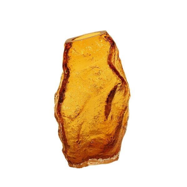 Lucky Art Cam Amber Vazo 16x12x26cm