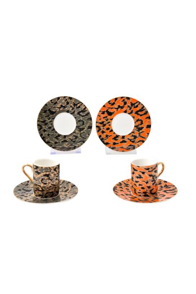 Luckyart Eva Bone 6'Lı Kahve Fincanı