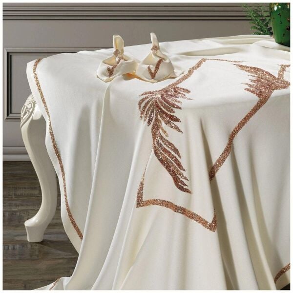 Zebra Casa Carolıne Masa Takımı Bej