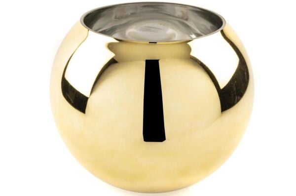 Mikasa Moor Gold Yuvarlak Cam Vazo 25cm