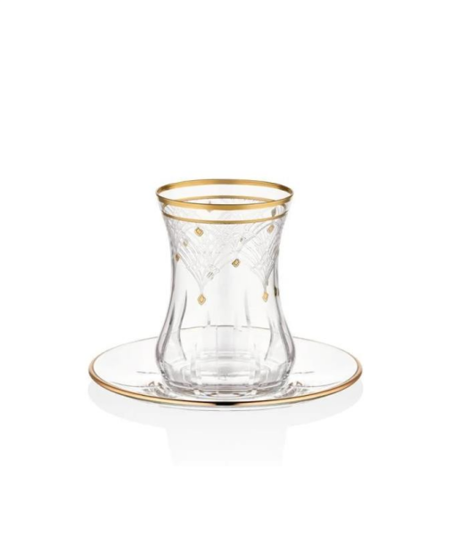 Decorium M00719 Çay Takımı 12 Parça Camellia Altın