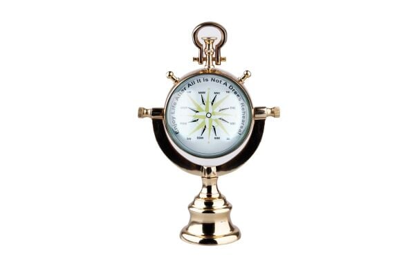 Luckyart Gold Ayaklı Saat 28 cm