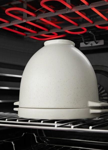 KitchenAid 5KSM2CB5BGS Pişirici Kapaklı Evde Ekmek Yapma Kasesi