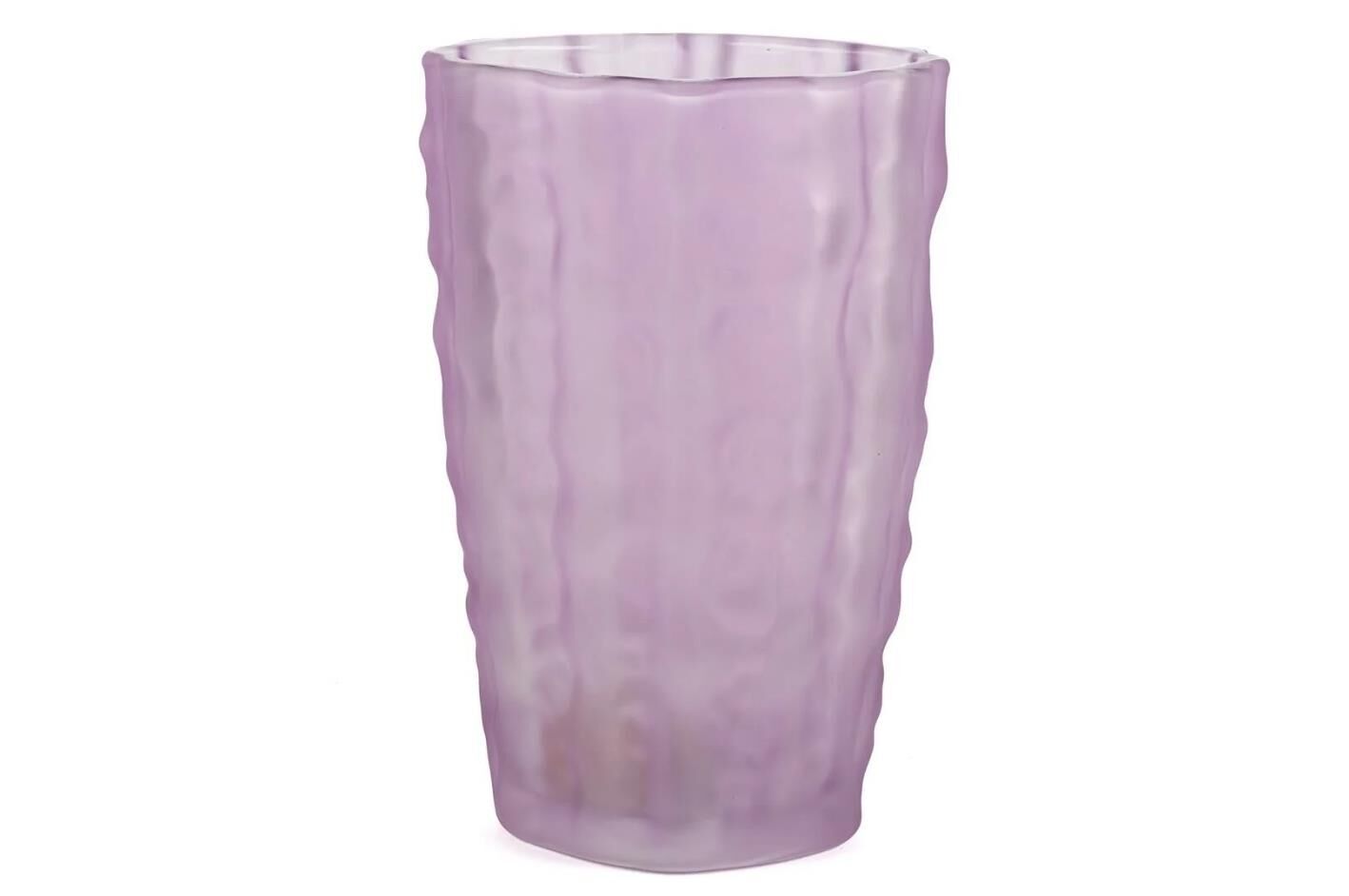 Mikasa Moor Mor Buzlu Cam Vazo 18x13x29 cm