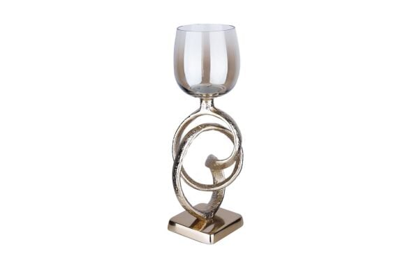 Luckyart Gold Halkalı By Mumluk 40 Cm