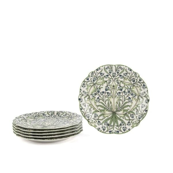 Mikasa Moor Lunaria 6lı Pasta Tabağı Seti 19cm