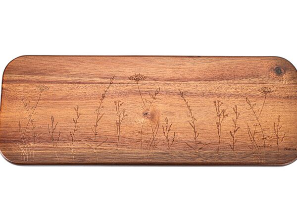 Porland Woodflower Akasya Sunum Tahtası 40 cm
