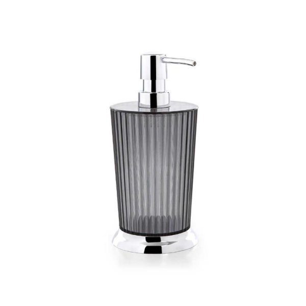 Primanova Nely Sıvı Sabunluk Şeffaf Siyah