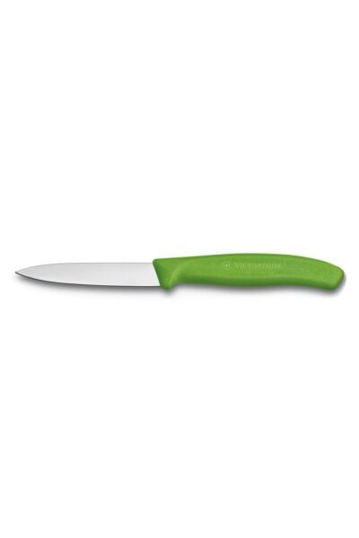Victorinox 6.7606.L114 Swiss Classic 8 cm Düz Soyma Bıçak Yeşil