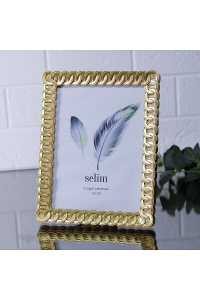 Selim Dekor Ring 15x20 Çerçeve Altın