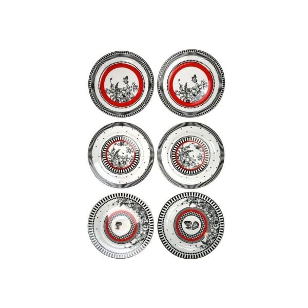 Lucky Art Maggey Bone 20cm 6lı Tabak Seti