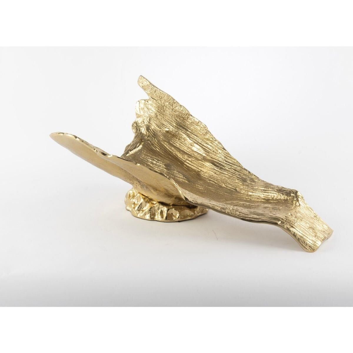 Mikasa Moor Bronz Yaprak Dekor Obje 44x24x21cm