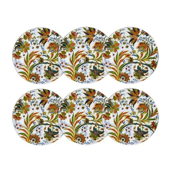 Lucky Art Yvette 6'lıServis Tabağı 27cm