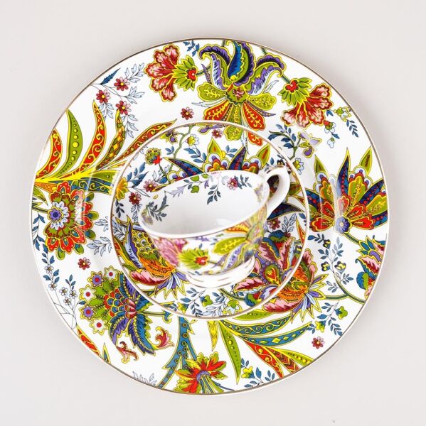 Lucky Art Yvette 6'lıServis Tabağı 27cm