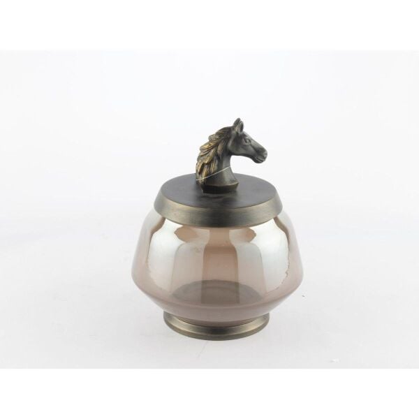 Mikasa Moor Smoke Cam At Kapaklı Mumluk 22x18cm