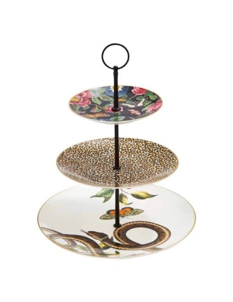 Spode Creatures Of Curiosity 3 Katlı Servis