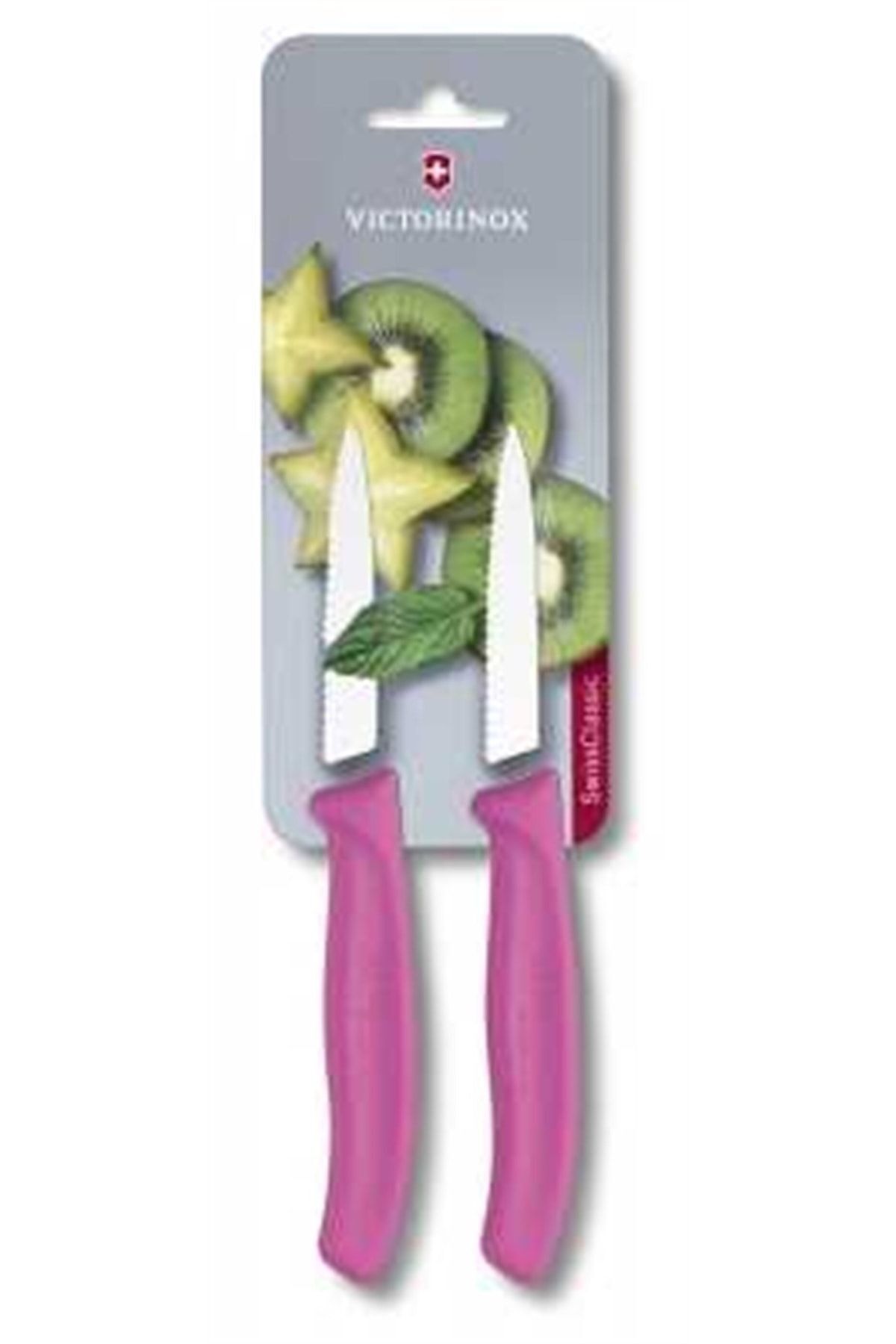 Victorinox 6.7636.L114B 8 cm Blisterli Tırtıklı Soyma Bıçak