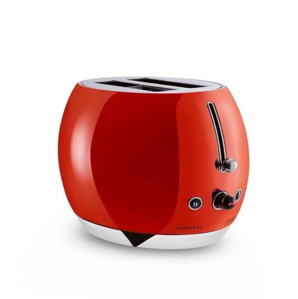 Bugatti Romeo Parlak Kırmızı Ekmek Kızartma Makinesi