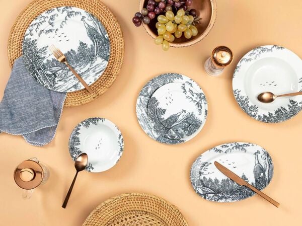 Porland Woods 32 Parça 6 Kişilik Yemek Takımı