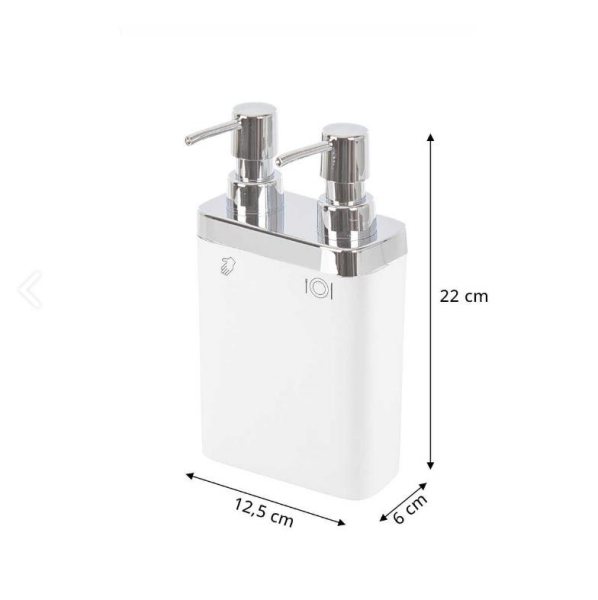 Primanova Viva E11 S2'li Sıvı Sabunluk Beyaz