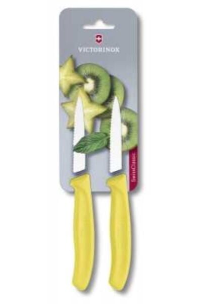 Victorinox 6.7636.L118B Swiss Classic 8 cm Tırtıklı Soyma Bıçak Blisterli
