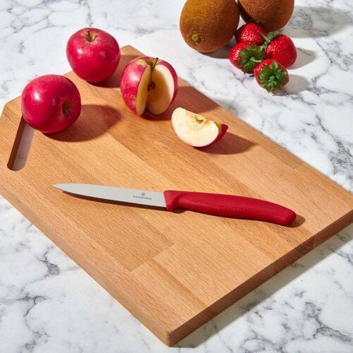 Victorinox 6.7701 Swiss Classic 10 cm Soyma Bıçak Kırmızı
