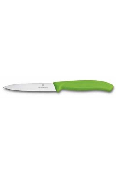 Victorinox 6.7706.L114 Swiss Classic 10 cm Soyma Bıçak Yeşil