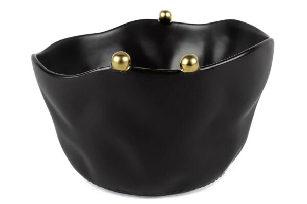 Mikasa Moor Siyah Gold Toplu Porselen Kase 19x13 cm