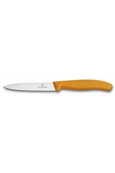 Victorinox 6.7706.L119 Swiss Classic 10 cm Soyma Bıçak Turuncu