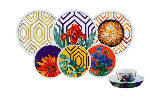 Luckyart Marian 24 Parca Bone Yemek Takımı