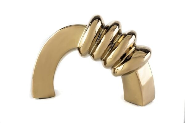 Mikasa Moor Bakır Halkalı Seramik Obje 32x10x21 cm