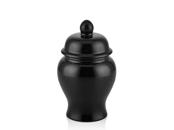 Lamedore Vases Siyah Vazo 10X10X16 cm