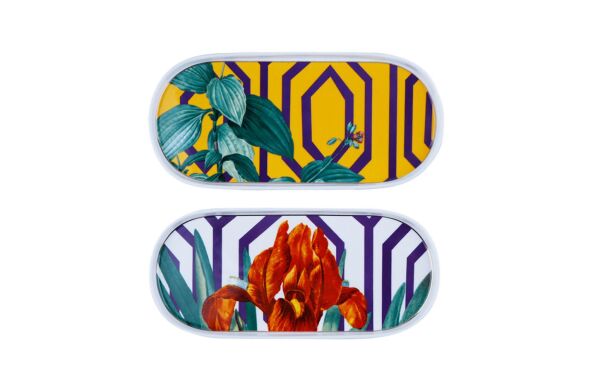 Luckyart  Marian 2'li Bone 25 Cm Oval Servis Tabağı Seti