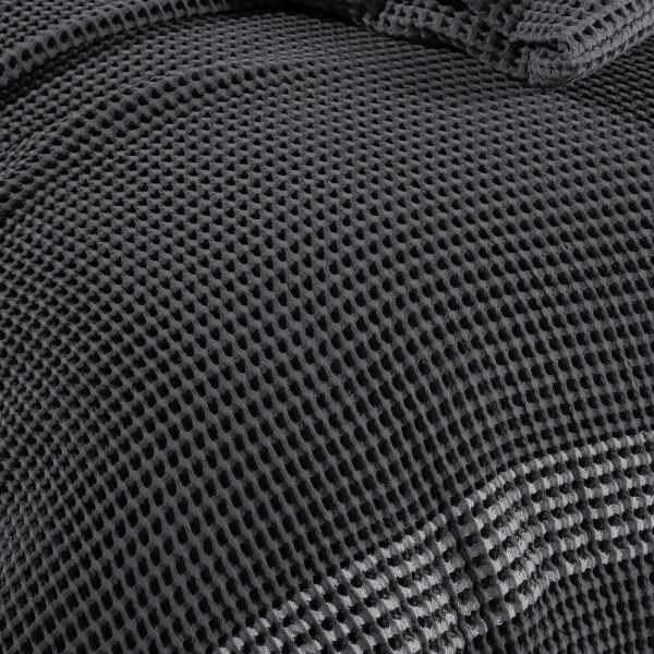 Sarev Polendia Yatak Örtüsü Çift Kişilik Gri