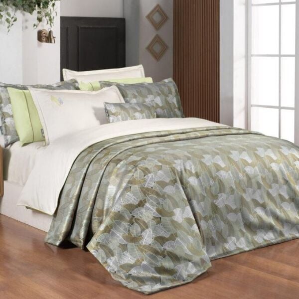 Sarev Ulrika Yatak Örtüsü Nevresim Takımı Gri