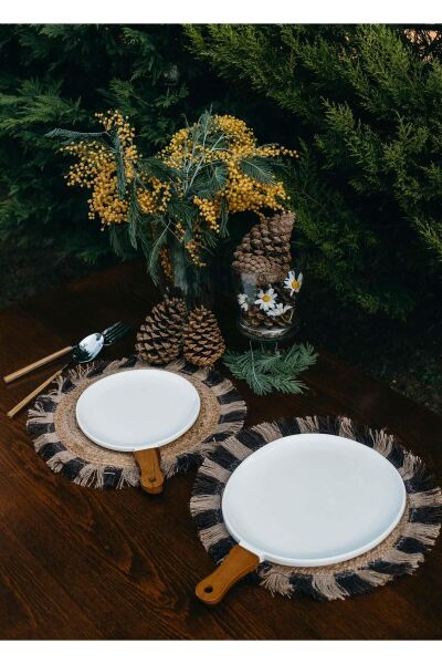 The Mia Muse Servis Tabağı 4 Parça 27 cm