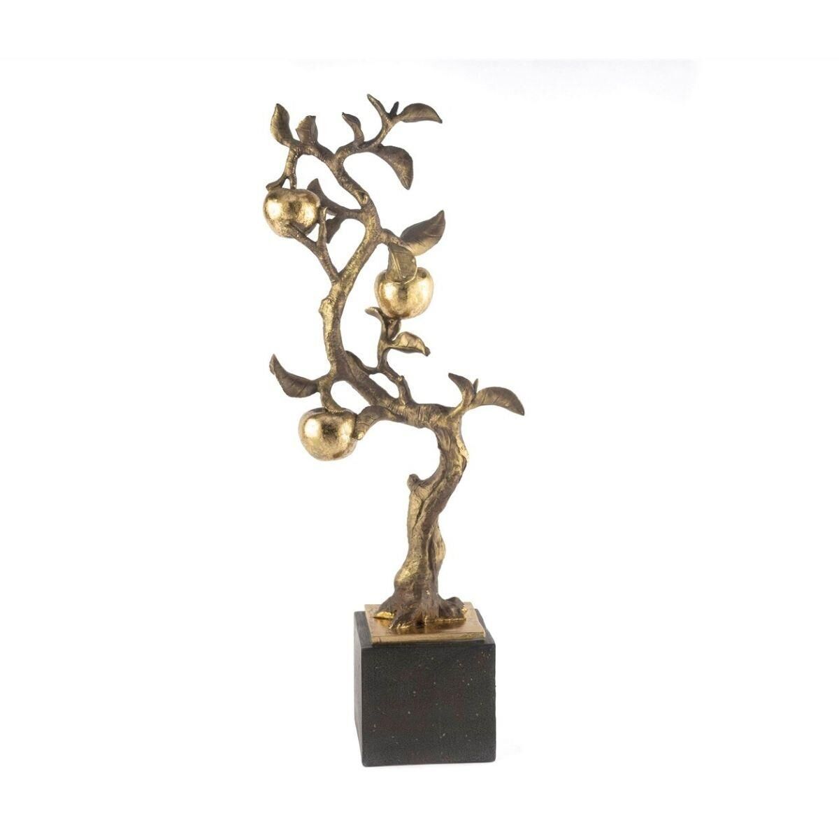 Mikasa Moor Siyah Kaideli Antik Gold Metal Ağaç Dekor 22x12x58cm