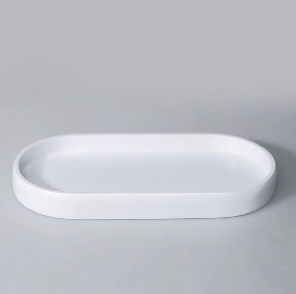 Selim Dekor Wings Banyo Seti Beyaz-Gümüş