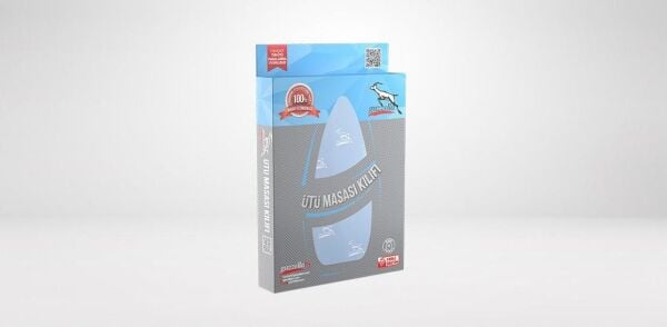 Gazella Ütü Masası Bezi Mavi