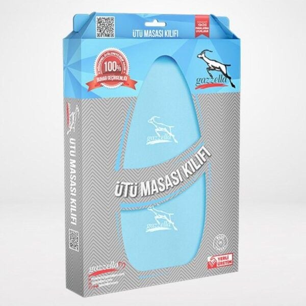 Gazella Ütü Masası Bezi Mavi