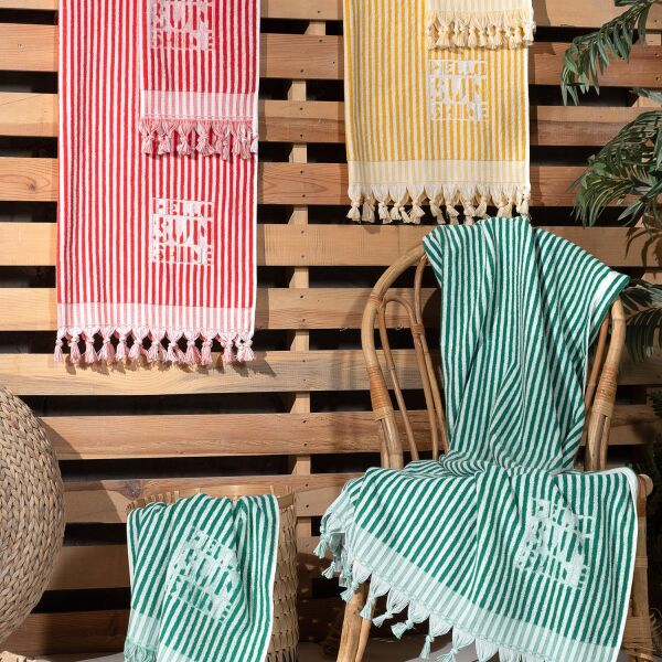 Sarev Sun Shıne 85x150 Havlu Kırmızı