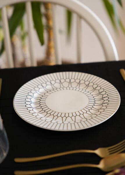 The Mia Wille Pasta Tabağı 6 Parça 21 cm