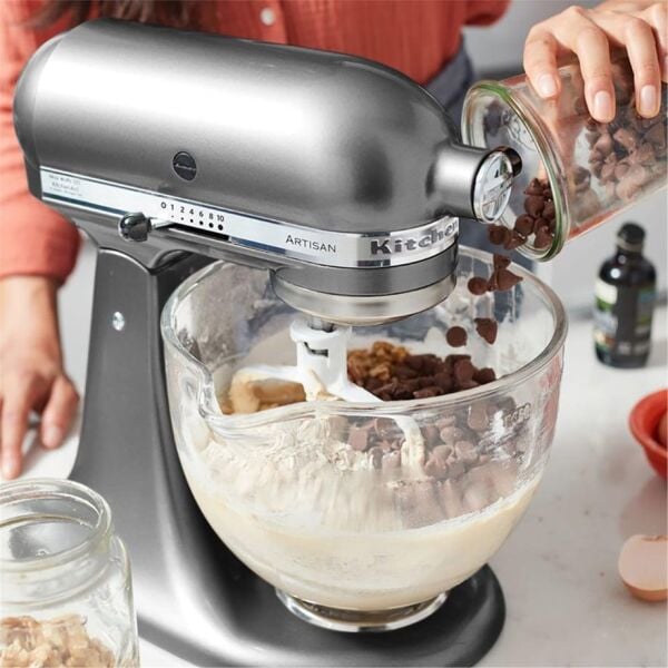 Kitchenaid Artisan  4,8  L Stand Mikser 5KSM125 Contour Silver-ECU