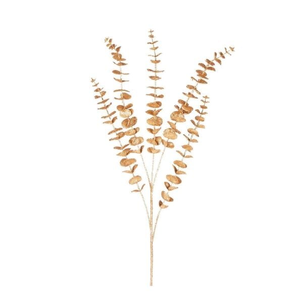 Yapay Okaliptus Simli Gold 85 Cm.